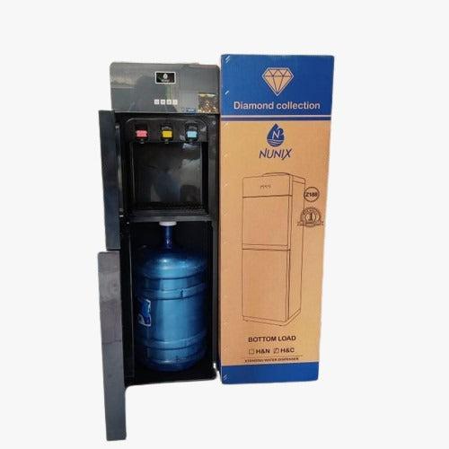 Nunix Z188C Bottom Load Water Dispenser – Hot, Normal & Cold Water Functions, Fast Cooling System, Energy Efficient & Low Noise Operation