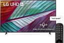 LG UR78 86-Inch UHD 4K Smart TV, WebOS Smart AI ThinQ, Magic Remote, 3-Side Cinema, HDR10, HLG, AI Sound (5.1ch), 2-Pole Stand (86UR78006)