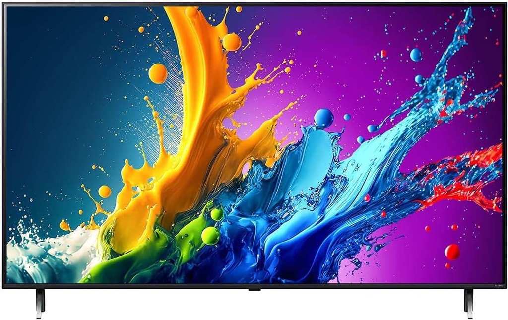LG 55QNED80T6B 55" QNED 4K Smart TV – Quantum Dot & NanoCell Display, AI 4K Processor, HDR, webOS-(55QNED80T)