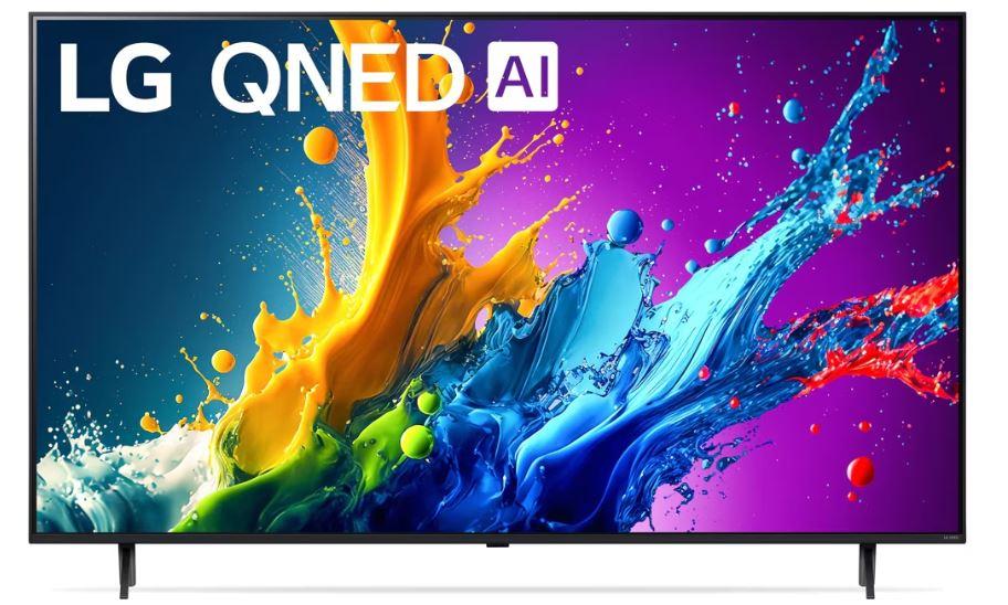 LG 75QNED80T6B 75" QNED 4K Smart TV – Quantum Dot & NanoCell Display, AI Sound Pro, HDR, webOS Smart Streaming
