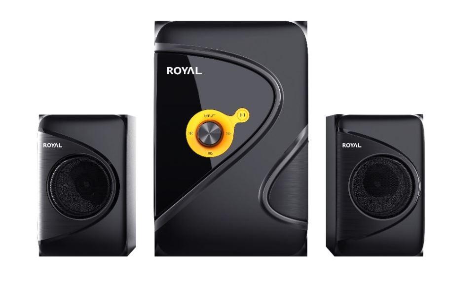 Royal R904 2.1 Channel Woofer Multimedia Speaker System