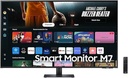 Samsung M7 Smart Monitor 43" UHD 4K (LS43DM702UMXUE) – Large 43" UHD 4K smart monitor with built-in apps, Wi-Fi, and remote PC access