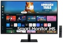 Samsung M5 Smart Monitor 27" FHD (LS27DM500EMXUE) – Smart all-in-one display with built-in apps, Wi-Fi, and remote PC access