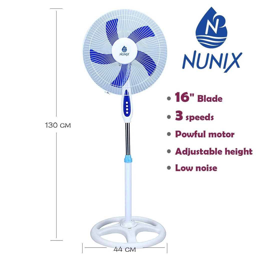 Nunix Free-Standing Fan -16 Inch
