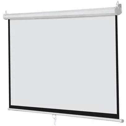 LW MPS -200M - MANUAL PROJECTOR SCREEN 200 x 200 CMS (78 inch by 78inch)