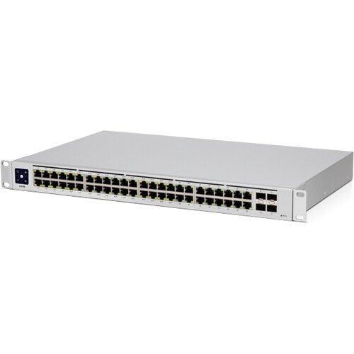 Ubiquiti UniFi USW-48-PoE: 48-Port Gigabit PoE network Switch, Managed L2