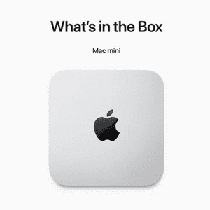 [MNH73B/A-PM-STM] Apple 2023 Mac Mini M2 Pro 10 CPU 16 GPU 16GB 512GB MNH73B/A- High-performance compact desktop for demanding creative work, coding, and seamless multitasking.