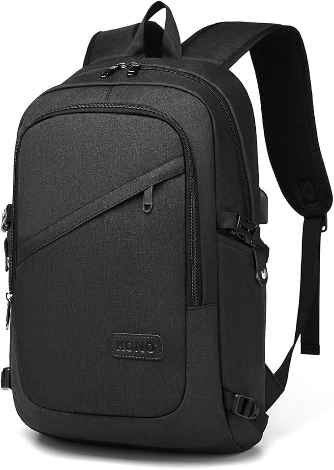 Kingsons Anti-Theft Backpack Laptop Bag with USB Charging Port (KS3207W)