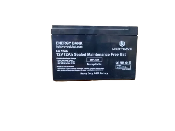 Lightwave 12V/12Ah UPS Battery - High-Performance  Battery