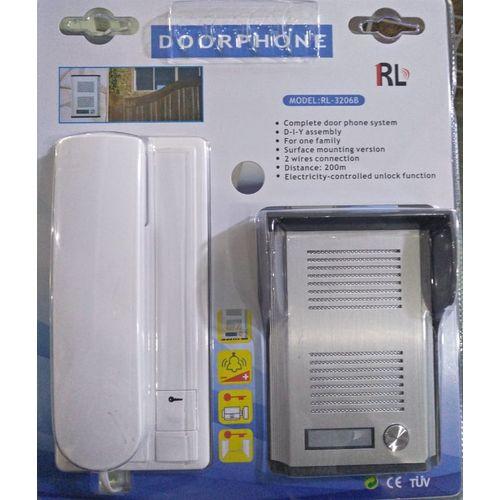 RL-3206B Apartment Home Electric Security Door phone, Intercom Wired With Audio