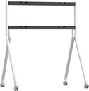 HUAWEI WB1M0IDEAHUB07 Ideahub White Rolling Stand II (65/75/86 inches) 21155908 – Mobile stand designed to securely support and move IdeaHub displays for flexible use in meetings and presentations