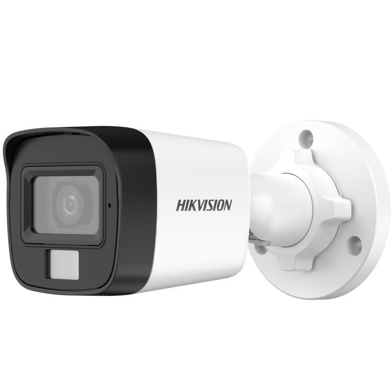 Hikvision DS-2CE16D0T-LPFS(3.6MM)- 2MP Smart Hybrid Light Audio Fixed Mini Bullet Camera