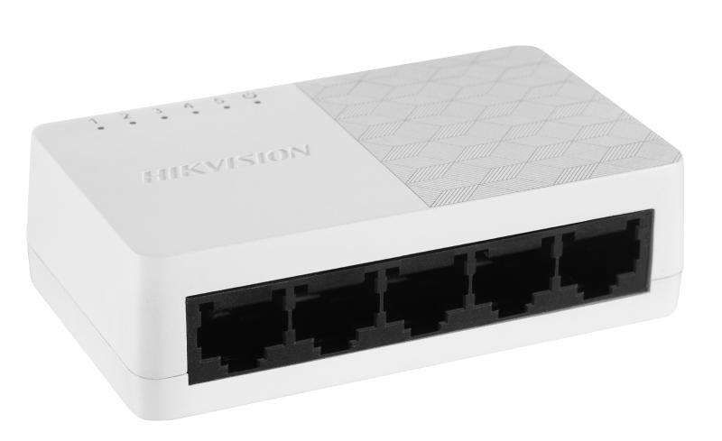 Hikvision DS-3E0105D-O 5-Port Fast Ethernet Plastic Switch