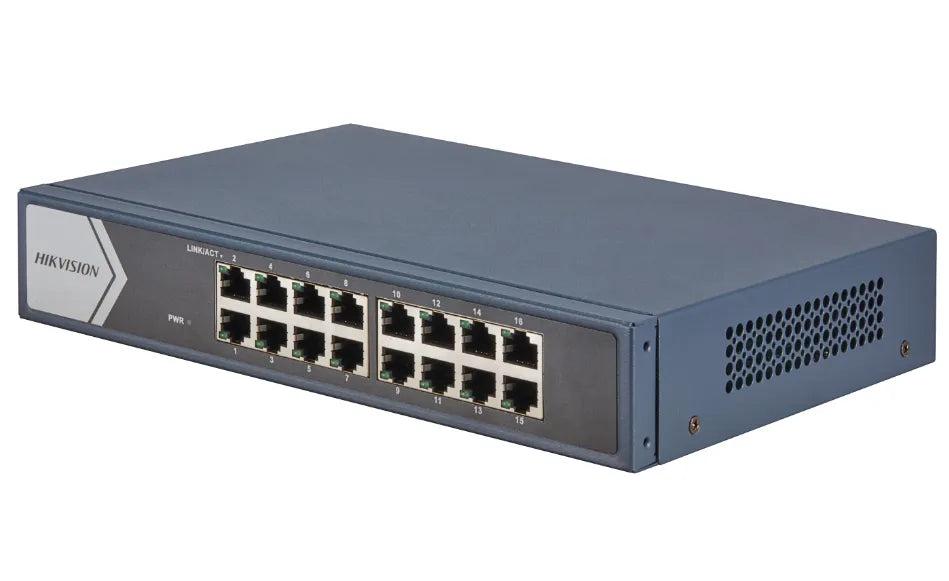 Hikvision DS-3E0516-E(C) 16-Port Gigabit Switch