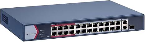 Hikvision DS-3E1326P-EI/M 24-Port Fast Ethernet Smart POE Switch