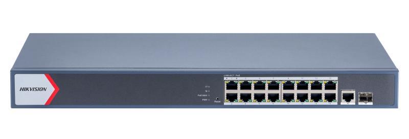 Hikvision DS-3E1518P-EI/M 16-Port Gigabit Smart POE Switch