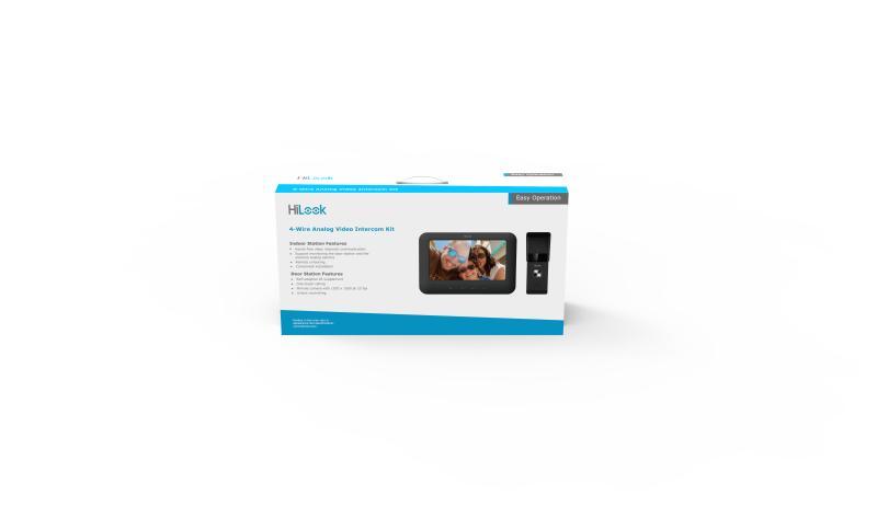 Hikvision VI-K13P(O-STD) 4-Wire Analog Video Intercom Kit