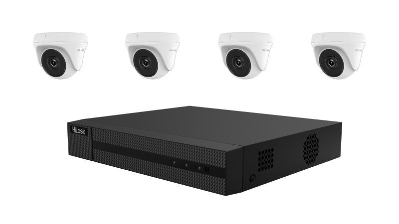 Hikvision DS-J142I(STD)/TK-4142TH-MH HiLook 4-ch H.265 2 MP Turret Kit