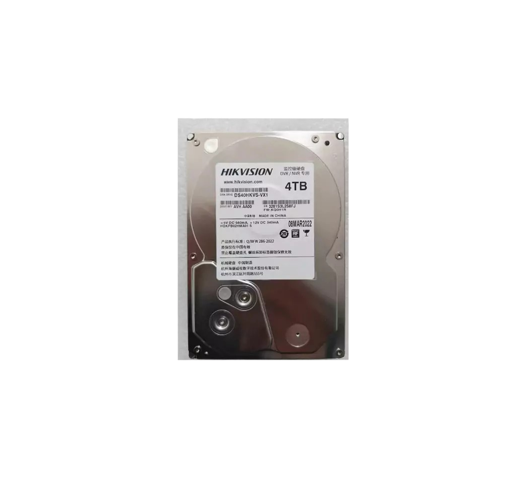 Hikvision DS40HKVS-VX1 4TB 3.5" SATA Surveillance Hard Disk