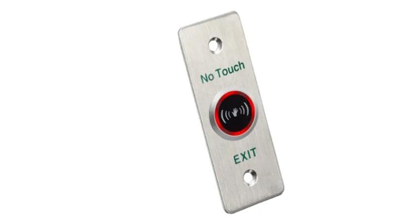 [DS-K7P04-ES-HTL] Hikvision DS-K7P04 Exit & Emergency Button – Reliable access control device for safe exits and emergency door release