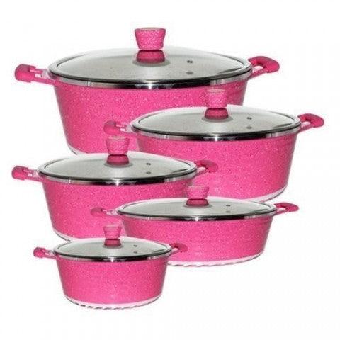 Nunix 10 pieces Cookware Set