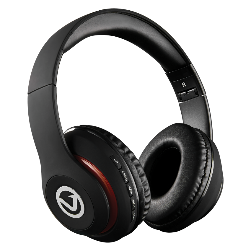 Volkano VB-VH100-BLK Impulse Series Bluetooth Headphones