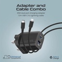 Promate CHARGEKIT-25PD 25W Power Delivery USB-C Wall Charger