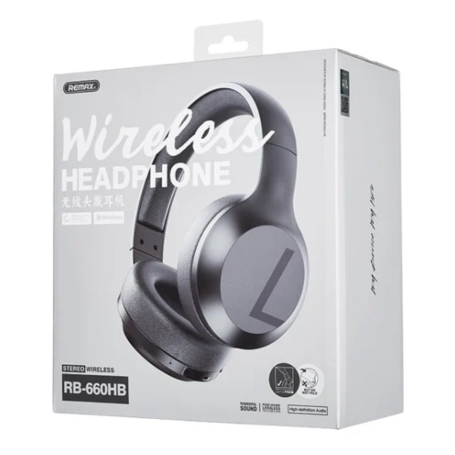 Remax RB-660HB Multifunctional Wireless Bluetooth Headset with 3.5mm Audio Cable