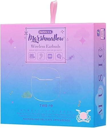 Remax TWS-19 Marshmallow Stereo Semi In-ear Dual Host Wireless Bluetooth earbuds