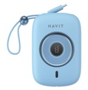 Havit PB5214 10000mAh 35W PD Fast Charging Power Bank with USB-C Cable | Compact Portable Charger for Phones, Tablets & Laptops