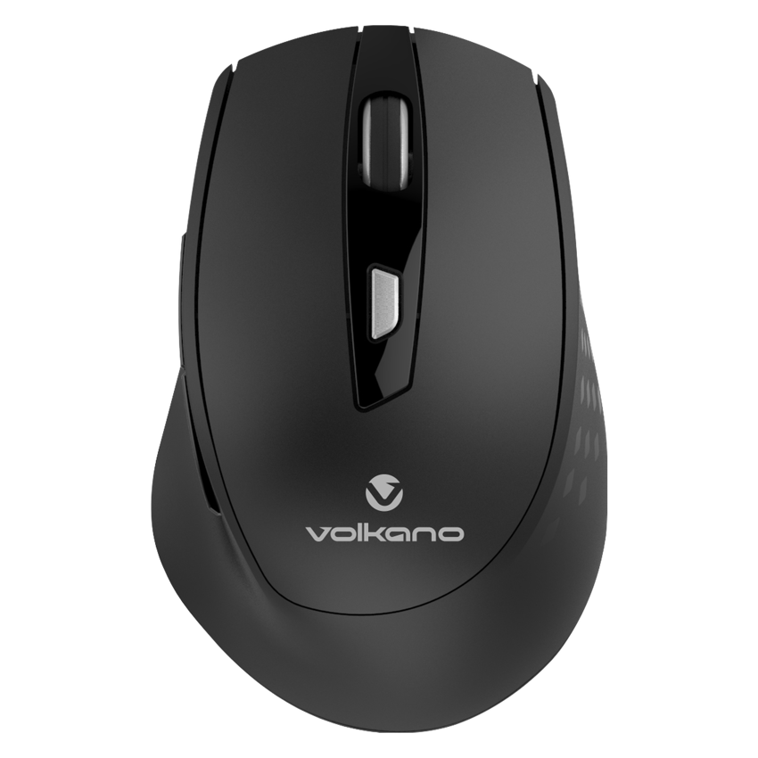 Volkano VK-20234-BK Chrome Series 2.4Ghz Wireless Ergonomic mouse