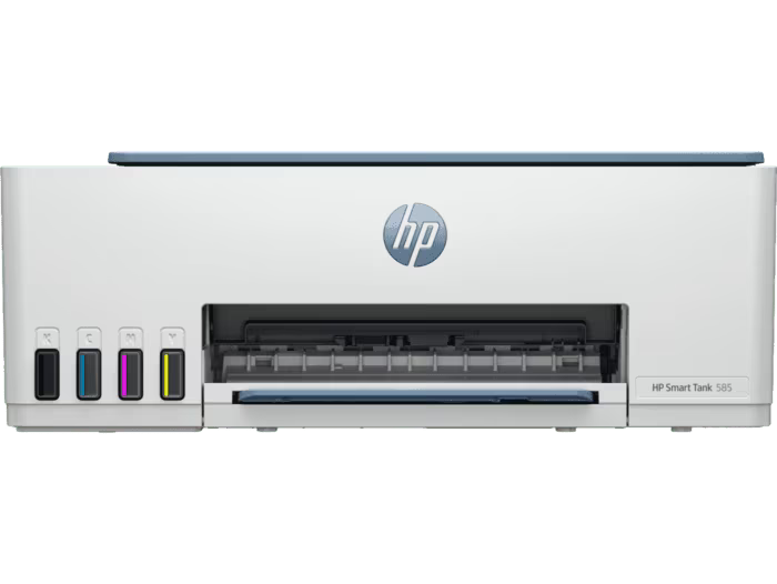 HP Smart Tank 585 All-in-One Wireless Ink Tank Printer – Print, Copy, Scan, Wi-Fi, High Yield, Borderless Printing