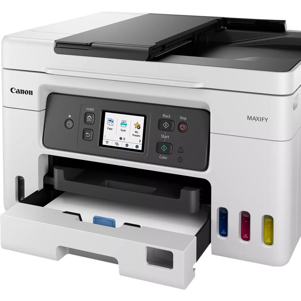 Canon MAXIFY GX4040 MFP – 4-in-1 Colour Inkjet Printer with Refillable MegaTank, Wi-Fi & Ethernet
