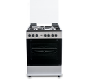 Von VCF653131NSY 3+1 Standing Cooker – 3 Gas Burners + 1 Electric Hotplate with Oven, Durable & Efficient Cooker for Homes