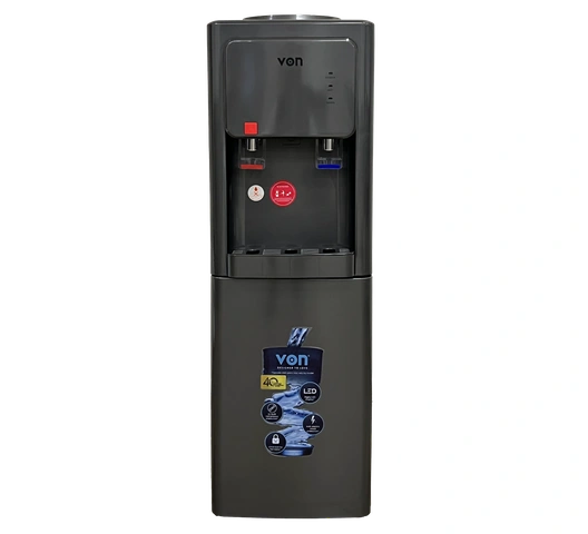 Von VDN-211CLS Water Dispenser Hot & Normal – Dark Grey, Stylish and Efficient Water Dispenser for Home or Office