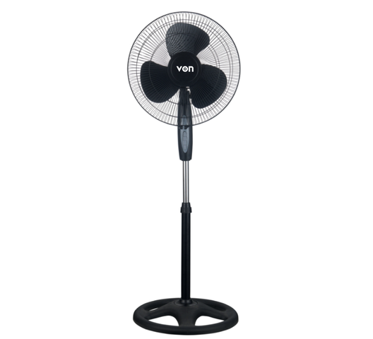 VON VFS-6403-MJK 16-Inch Stand Fan – 40W , Adjustable, Quiet & Powerful Cooling Fan for Homes and Offices