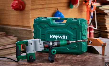 Keywin KW-720 Demolition Hammer – 1500W Heavy-Duty Electric Breaker for Concrete & Masonry