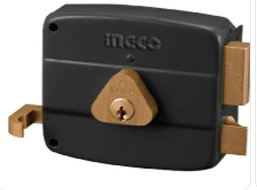 INGCO DDEDLO602 Double Entry Door Lock – Heavy-Duty Steel Lockset - Anti-Rust Finish | Secure Front Door Lock