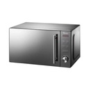 Ramtons RM/458 20L Digital Microwave – Silver Glass, compact and efficient for fast, even heating.
