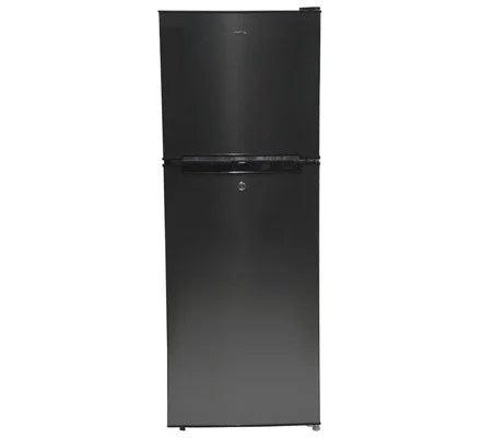 MIKA MRDCD75XLB 138L Double Door Fridge – Dark Silver- Energy-Efficient, Compact & Durable