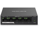 Mercusys MS105GP -5-Port Gigabit PoE+ Desktop Switch – 4-Port Power over Ethernet, Plug & Play