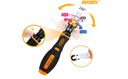 JAKEMY JM-6111 69-in-1 Screwdriver Set – Magnetic Precision Repair Tool Kit for Phones, Laptops, Electronics