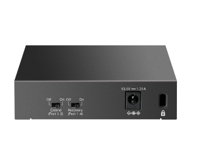 TP-Link LS105GP 5-Port Gigabit PoE Switch – Unmanaged, 65W, Plug & Play