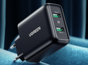 UGREEN 36W USB Fast Charger (CD161) – Dual Port QC 3.0 Wall Adapter for iPhone, Samsung, Tablets