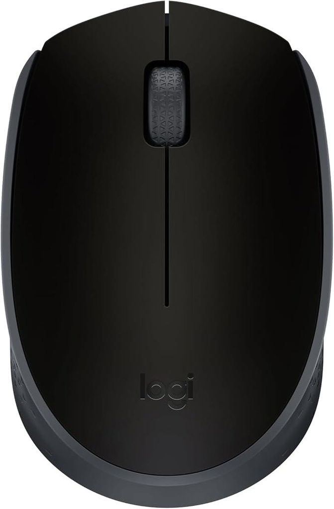 Logitech M171 Compact Wireless Mouse - black - 910-004424 – 2.4GHz USB Receiver, Portable, Long Battery Life for Laptop & PC Use