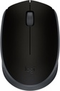 Logitech M171 Compact Wireless Mouse - black - 910-004424 – 2.4GHz USB Receiver, Portable, Long Battery Life for Laptop & PC Use