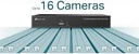 TP‑Link VIGI NVR1016H – 16‑Channel NVR, H.265+ Compression
