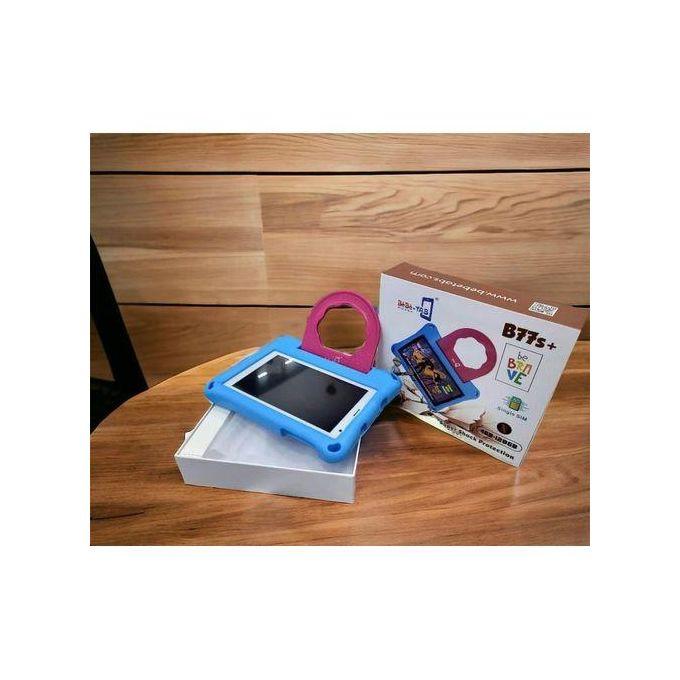 BebeTab B77s 6GB RAM,256GB kids tablet USB, Wi-Fi,GSM capacity 3000mAh,Display: 7″ HD Capacitive Screen, 1024 x 600 Pixels,Camera: 5MP Rear,  2 MP Front