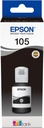 Epson 105 EcoTank Pigment Black Ink Bottle 140 ml - C13T00Q140