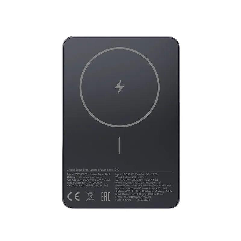 [71819-ES-STM] Xiaomi 71819 5000mAh Super Slim Magnetic Power Bank – Compact and reliable power solution for fast, convenient charging on the go